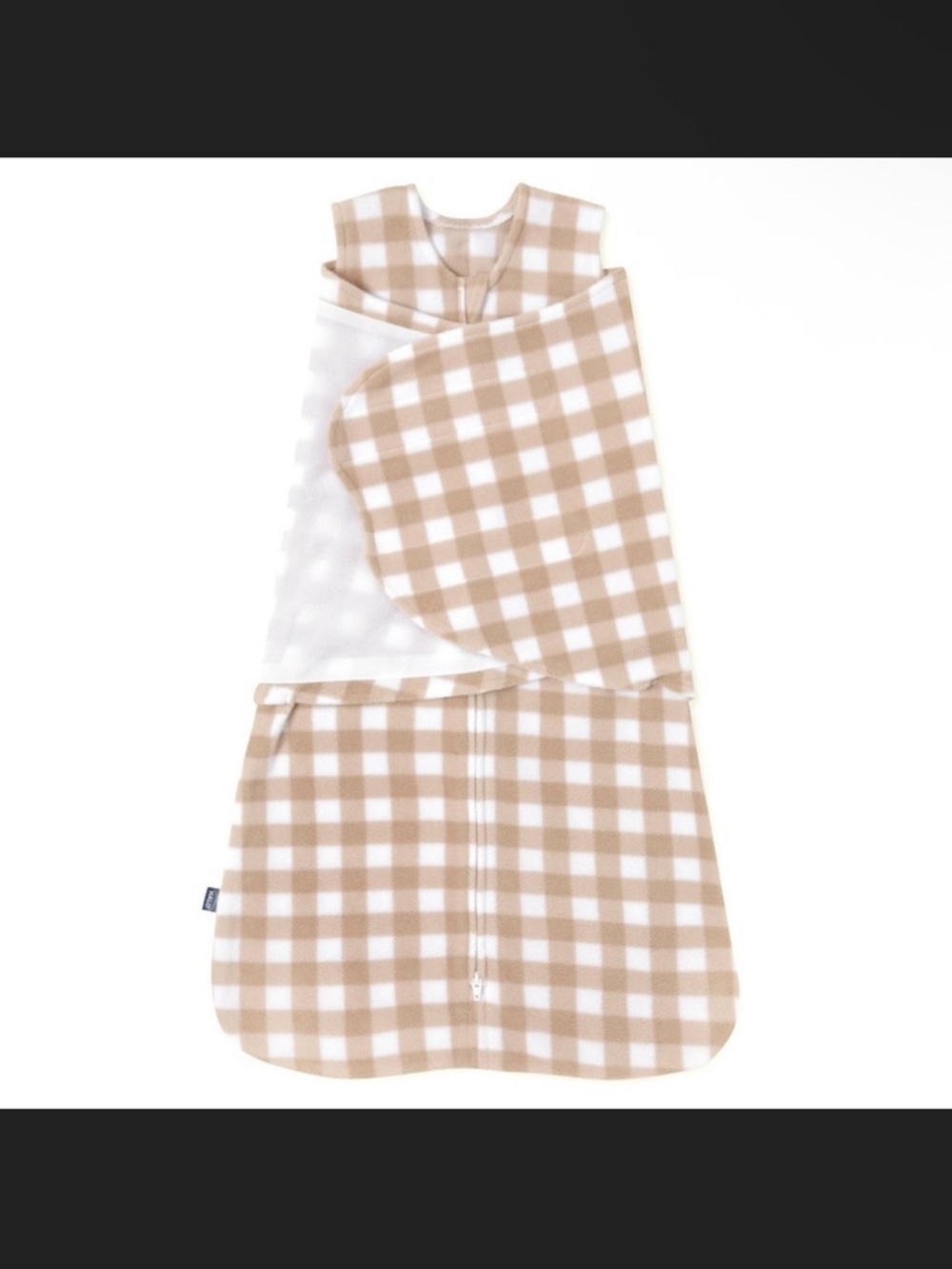 NEW Halo Beige and White Gingham Kids Sleep Sack